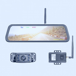 Wireless Rearview Observation Mirror Dashcam RD10 | Haloview